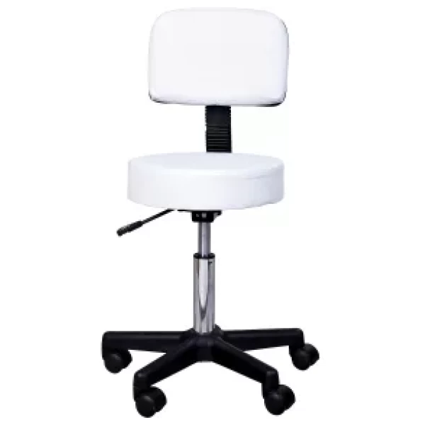 Rullbar arbeidskrakk hevet og senket med ryggstøtte Φ35 x 72-84 cm Arbeidsstoler Rullbar arbeidskrakk hevet og senket med ryggstøtte Φ35 x 72-84 cm Arbeidsstoler