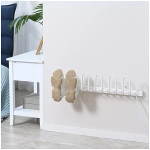 Elektrisk Skotørker Med Veggfeste For 3 Par 76 x 13 x 17 cm  