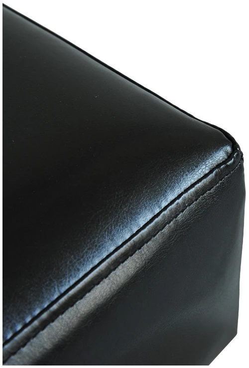 Fotskammel Benstøtte - Svart skinn 40 x 30 x 24 cm AS Fotskammel Benstøtte - Svart skinn 40 x 30 x 24 cm AS