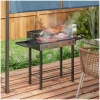 Kullgrill med spyd 118 x 32 x 90 cm