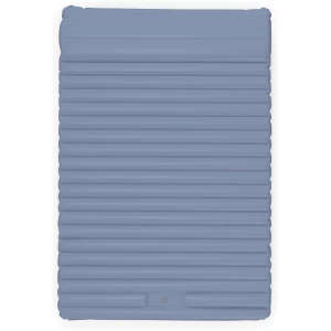 Campingluftmadrass med luftpumpe 200 x 135 x 10 cm Blå AS Campingluftmadrass med luftpumpe 200 x 135 x 10 cm Blå AS