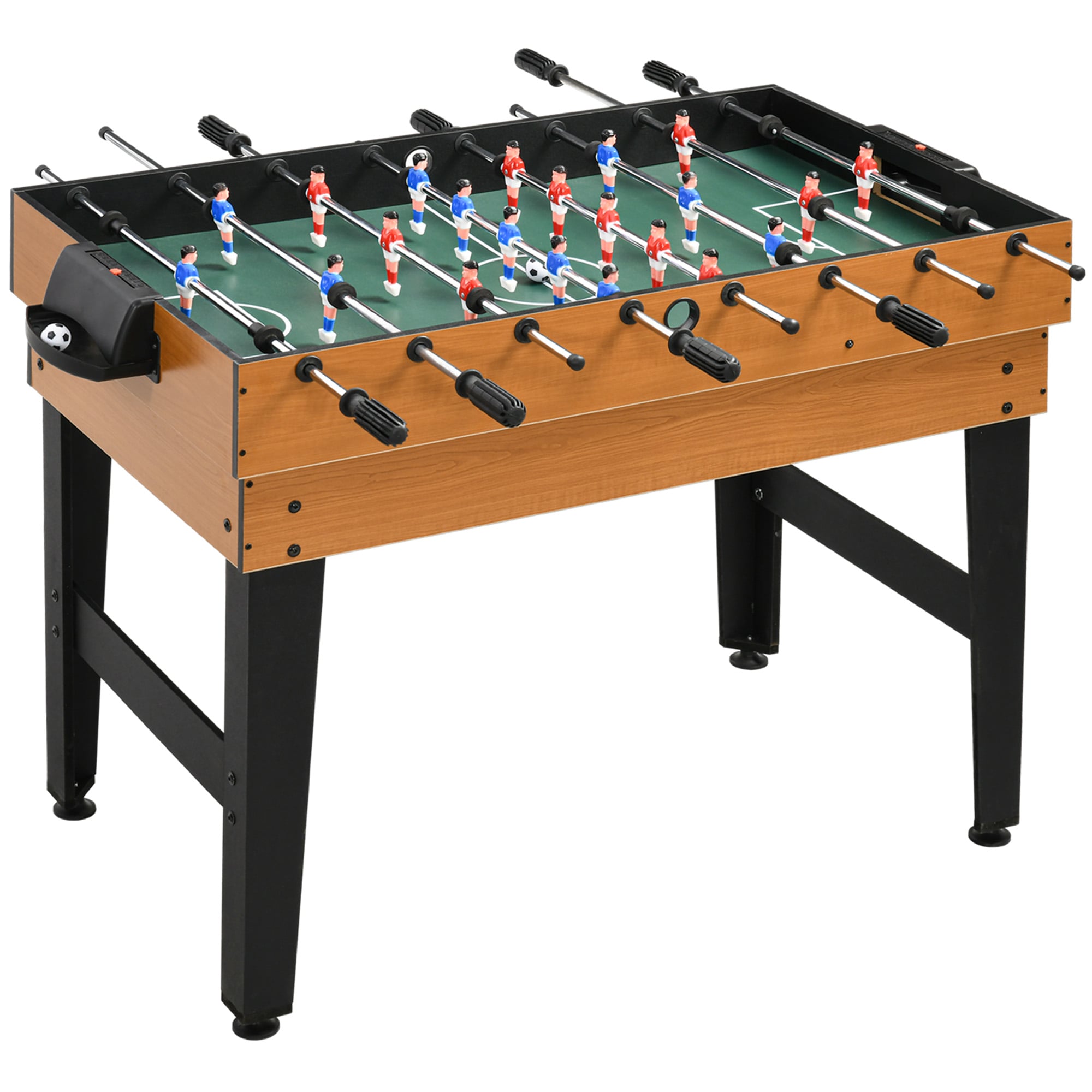4-i-1 spillbord 107×61×84,5 cm – hockey, fotball, bordtennis & biljard i ett voksen-spillbord