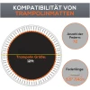 Rund Trampolinmatte Oransje Polypropylen