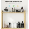Toaletthylle i bambus med 3 hyller 69×25,5×181 cm – over toalett