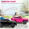 Barnebil Mercedes-Benz GLC Coupé rosa 12V lisensiert med fjernkontroll, LED-lys & MP3 105×68×50 cm