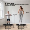 Fitness-trampolin med justerbart håndtak – skånsom og effektiv trening for kondisjon, koordinasjon og balanse