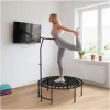 Fitness-trampolin med justerbart håndtak – skånsom og effektiv trening for kondisjon, koordinasjon og balanse