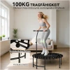 Fitness-trampolin med justerbart håndtak – skånsom og effektiv trening for kondisjon, koordinasjon og balanse