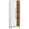 Fotskammel i landlig stil beige med treben 42 x 32 x 46,5 cm AS Fotskammel i landlig stil beige med treben 42 x 32 x 46,5 cm AS