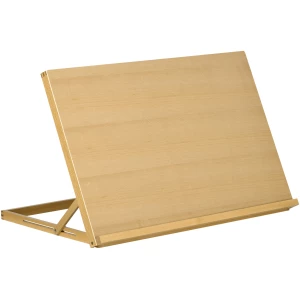 Justerbart sammenleggbart bordstaffeli brun – 75,8 × 51 cm i bøk, for A2 AS Justerbart sammenleggbart bordstaffeli brun – 75,8 × 51 cm i bøk, for A2 AS