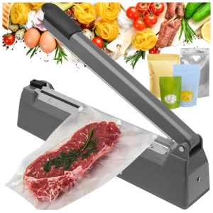 Poseforsegler – manuell foliesveiser 300 mm – tidsstyrt sveiseapparat for poser og emballasje Poseforsegler – manuell foliesveiser 300 mm – tidsstyrt sveiseapparat for poser og emballasje