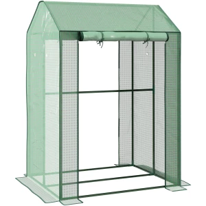 Drivhus Grønn 100 x 80 x 150 cm Plast Drivhus Grønn 100 x 80 x 150 cm Plast