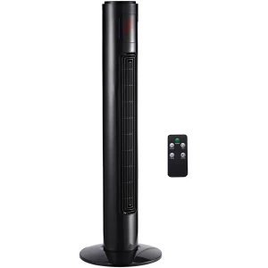 Tårnvifte 3 Moduser Og 3 Hastigheter 32 X 32 X 96 Cm Med Fjernkontroll – Svart Tårnvifte 3 Moduser Og 3 Hastigheter 32 X 32 X 96 Cm Med Fjernkontroll – Svart