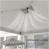 Erstatningstak Til Paviljong Lysegrå 3 x 3 m UV50+ Vanntett