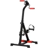 Pedaltrener For Seniorer Svart Justerbar Med LCD-Display