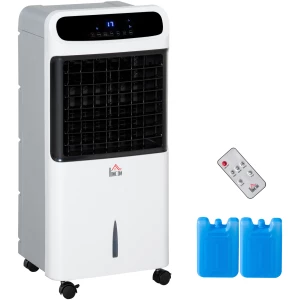 Luftkjøler Med Vannkjøling Hvit 38 X 35 X 81 Cm Med Fjernkontroll Luftkjøler Med Vannkjøling Hvit 38 X 35 X 81 Cm Med Fjernkontroll