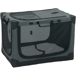 Sammenleggbar Hundetransportbur Armégrønn Med Vaskbar Pute Oxford-Stoff 20 kg Sammenleggbar Hundetransportbur Armégrønn Med Vaskbar Pute Oxford-Stoff 20 kg