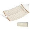 Utendørs Hengekøye Beige 200 x 140 cm Trestaver