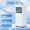 Bærbart Klimaanlegg Hvit 9000 BTU 4-i-1