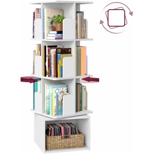 Oppbevaringsskap med hyller 124,6 cm – 360 graders løsning for stue og gang Oppbevaringsskap med hyller 124,6 cm – 360 graders løsning for stue og gang