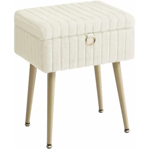 Puff med oppbevaring i velour – komfort og stil i én løsning Puff med oppbevaring i velour – komfort og stil i én løsning