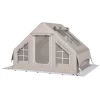Oppblåsbart Telt Grå 5–8 Personer Vanntett 5000 mm