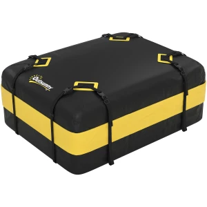 Vanntett Takboks Bil Gul 425 L Med Stropper Vanntett Takboks Bil Gul 425 L Med Stropper