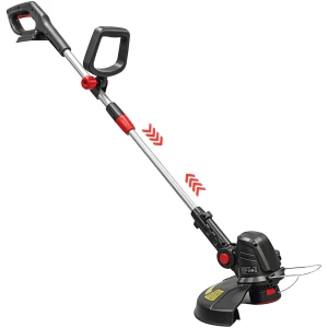 Batteridrevet Gresstrimmer 2-i-1 Sølv 30 cm Klippebredde Batteridrevet Gresstrimmer 2-i-1 Sølv 30 cm Klippebredde