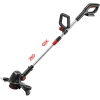 Batteridrevet Gresstrimmer 2-i-1 Sølv 30 cm Klippebredde
