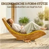 Sammenleggbar Solseng Naturtre 60 X 156 X 77 Cm Akasietre