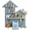 Nattbord, sidebord med skuff – klassisk svart, 28 x 39 x 41 cm Nattbord, sidebord med skuff – klassisk svart, 28 x 39 x 41 cm